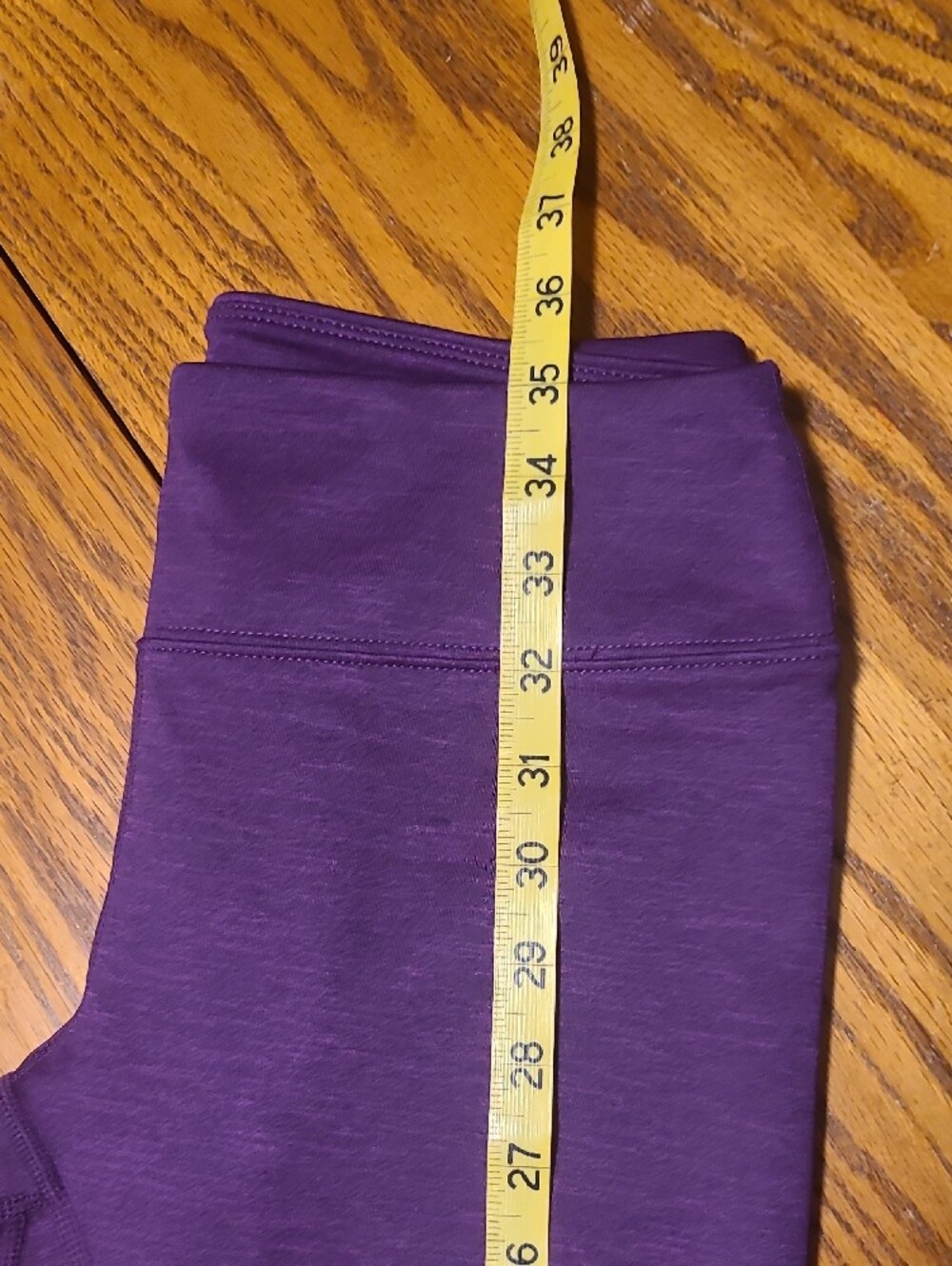 Asics Purple Performance Athletic Pants - Medium - Picture 7 of 10